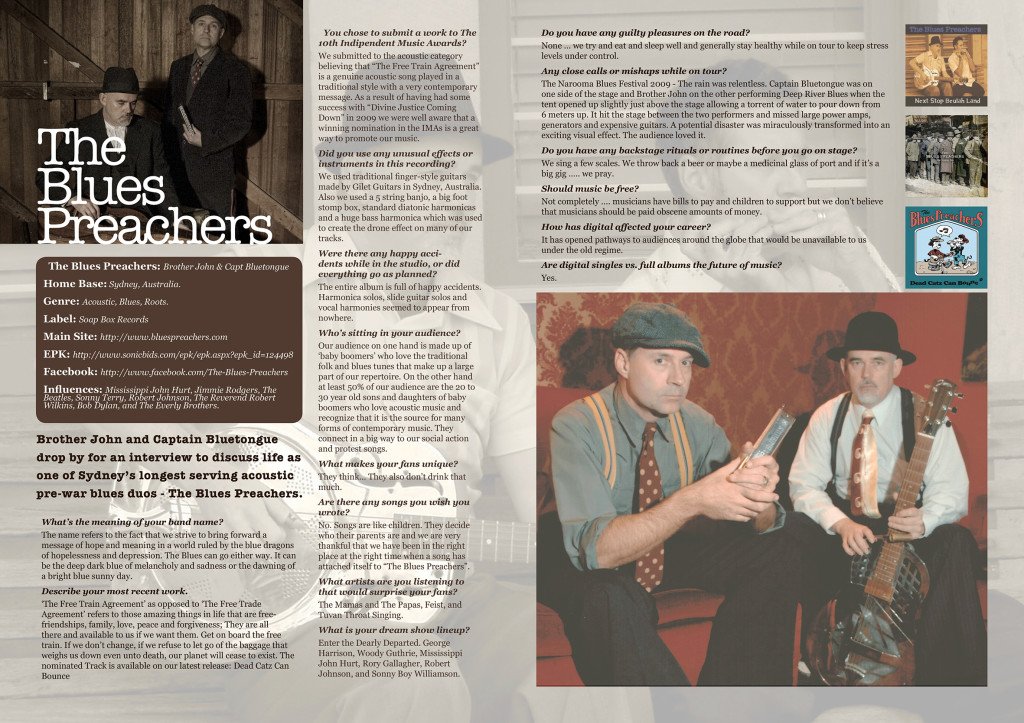 Blues Preachers Interview